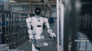 चिनियाँ अटो प्लान्टहरूमा अल्फाबोट २ रोबोटहरूको सहकार्य