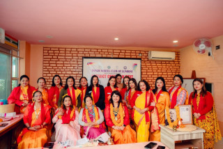 इनरव्हील डिष्ट्रिक्ट चेयरम्यानको क्लब भिजिटमा