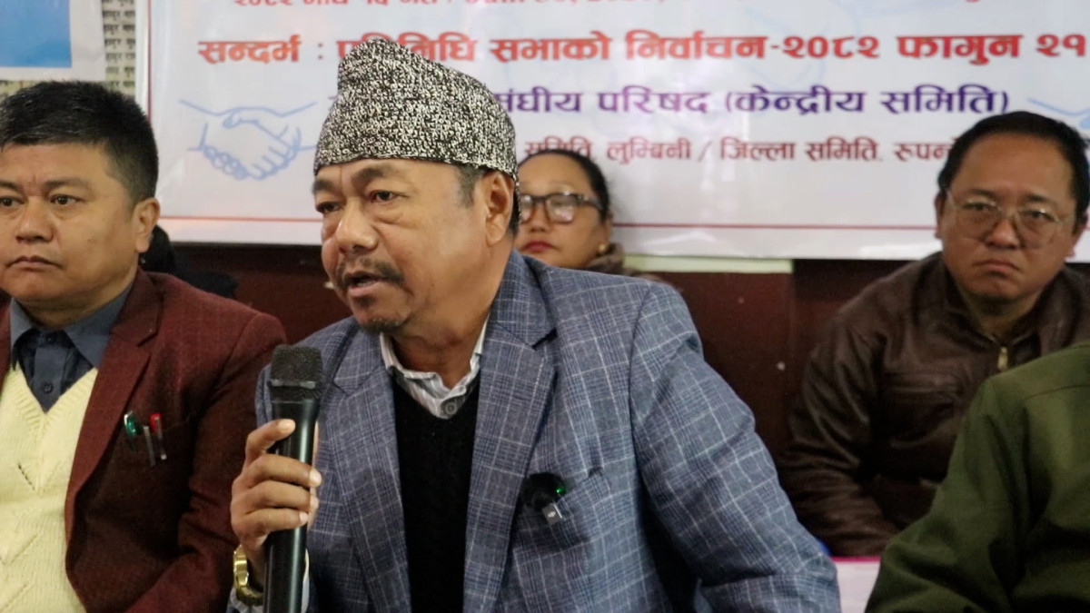 देशलाई पात्र होइन, एजेण्डा चाहिएको छ : अध्यक्ष थापा