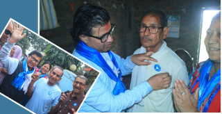 रुपन्देही–३ मा रास्वपाप्रति बढ्दो आकर्षण, घरदैलोमा मतदाताको खुला समर्थन