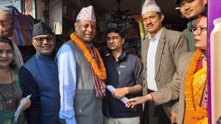 कालिकापथलाई व्यवस्थित र आकर्षक व्यापारिक केन्द्रका रूपमा विकास गर्छु : चुन्नप्रसाद