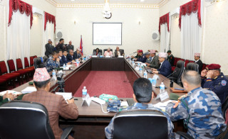 निर्वाचन सुरक्षा समितिको बैठक जारी