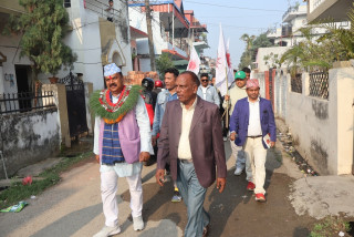 रुपन्देही–३ को विकासमा नयाँ आयाम थप्छु, साथ दिनुहोस् : बासुदेव घिमिरे