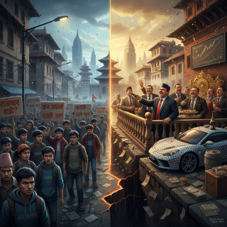 जेन–जी आन्दालनले धनी र गरिवबीचको आम्दानीको वितरणमा ठूलो खाडल