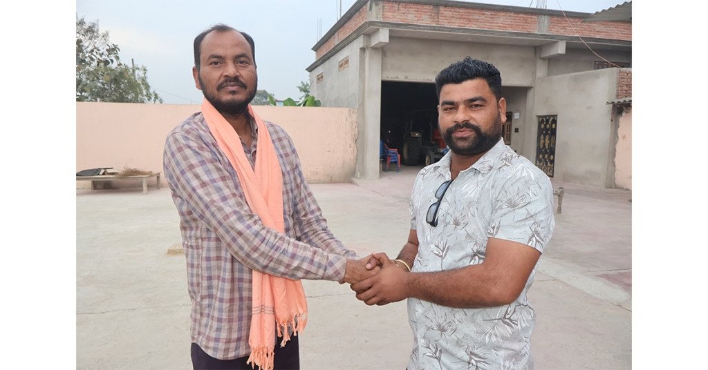 गुलरियाका मेयर मुक्तिनाथ र सिद्धार्थनगरका प्रवक्ता यादवबीच भेट, सहकार्य गरेर अघि बढ्ने