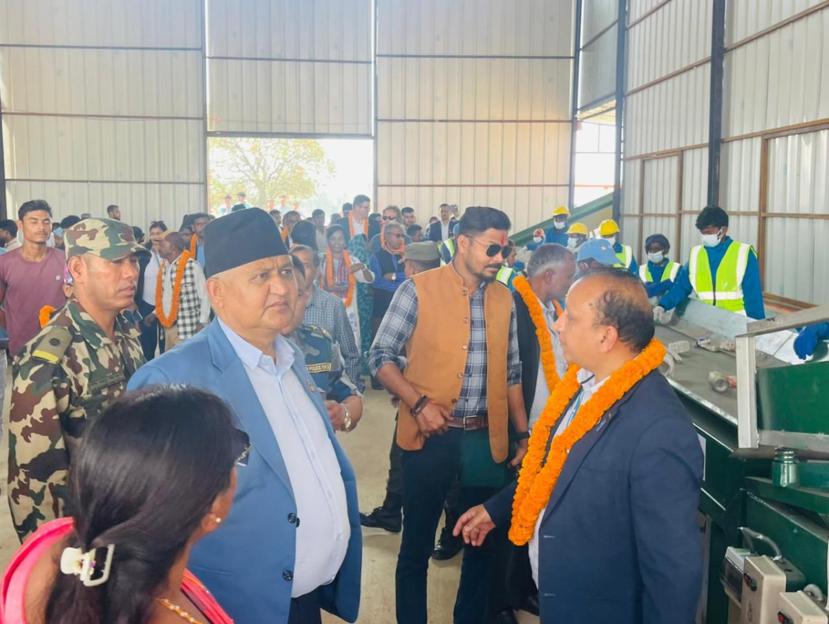 लुम्बिनीमा सरसफाई अध्ययन केन्द्र उद्घाटन : फोहोरलाई मोहरमा रूपान्तरण गर्ने अभियान