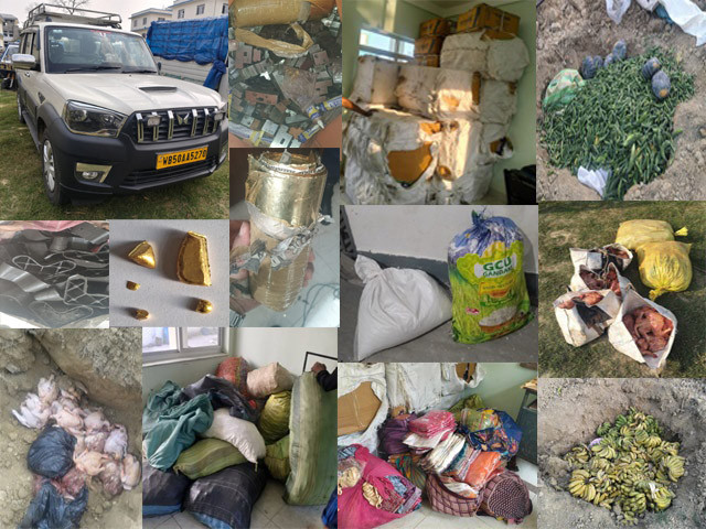 ९७ लाख बढीको अवैध सामान बरामद