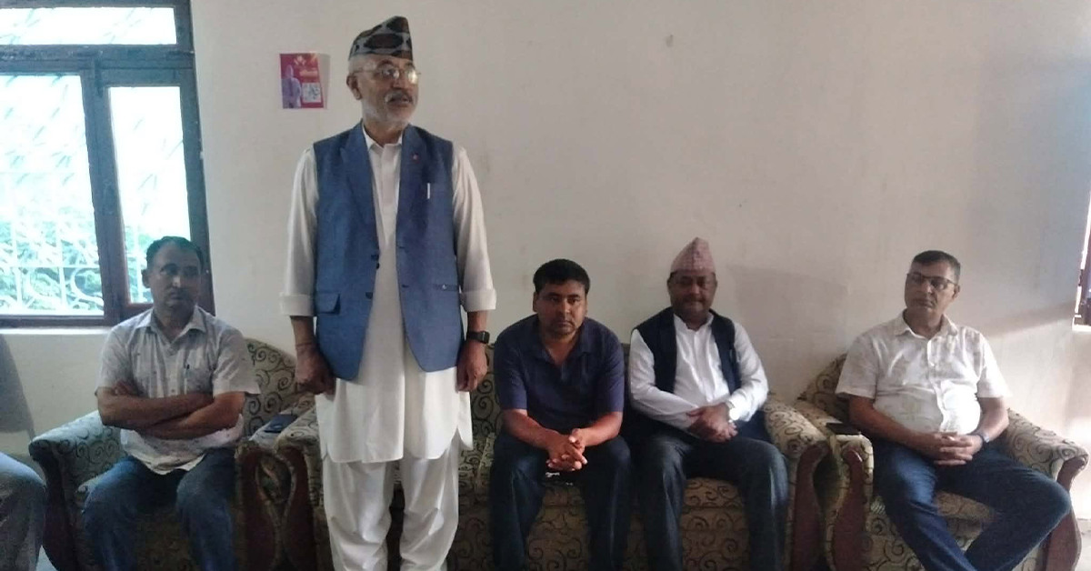 सरकारको गतिविधिले संविधान र राष्ट्रिय स्वाभिमान संकटमा : छविलाल विश्वकर्मा