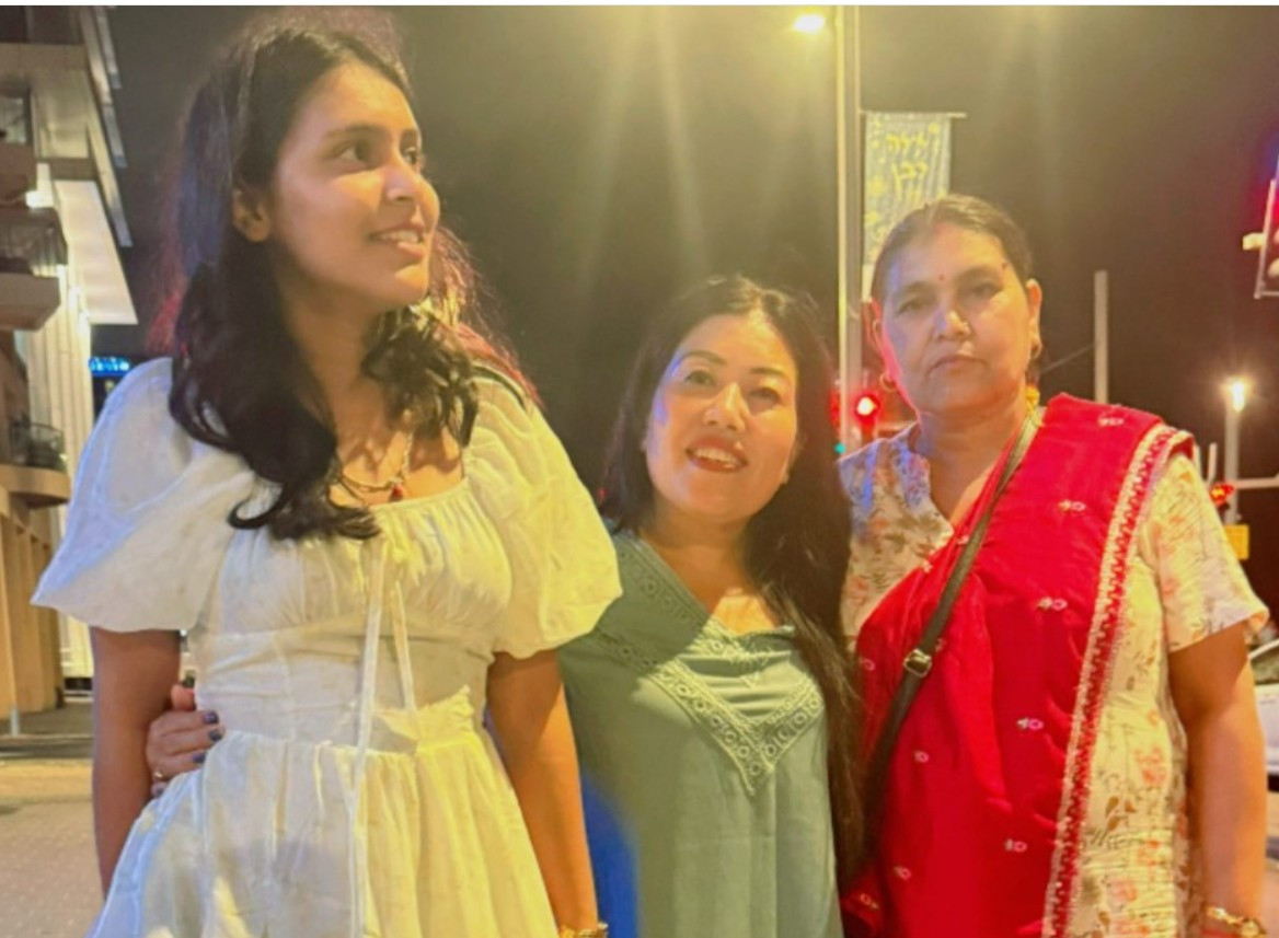 बिपिन जोशीको न्यायको लागि इजरायल पुगेकी आमा र बहिनी फर्किए देश