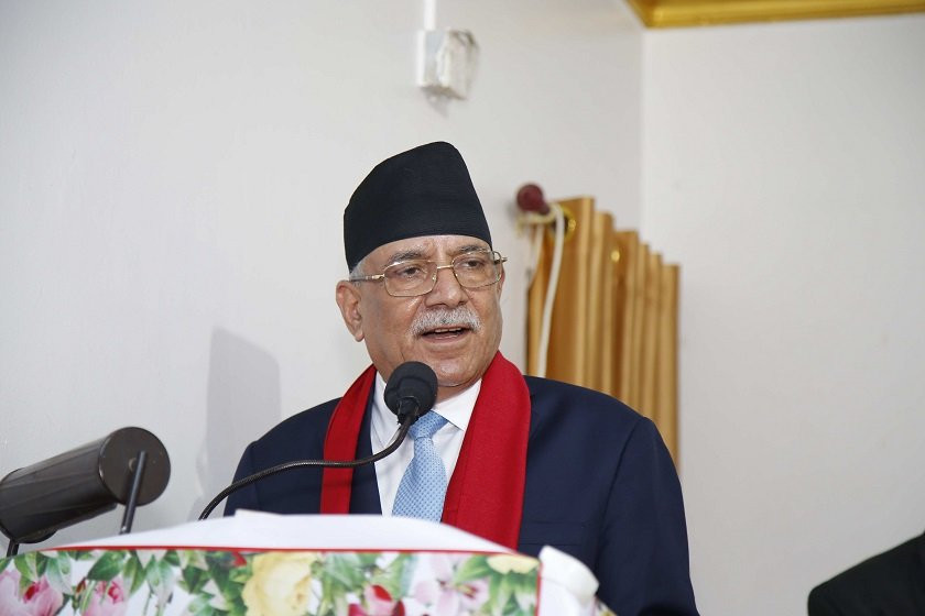 परिवर्तनप्रेमी शक्तिबिच दह्रो एकताको आवश्यकता रहेको प्रचण्डको भनाई