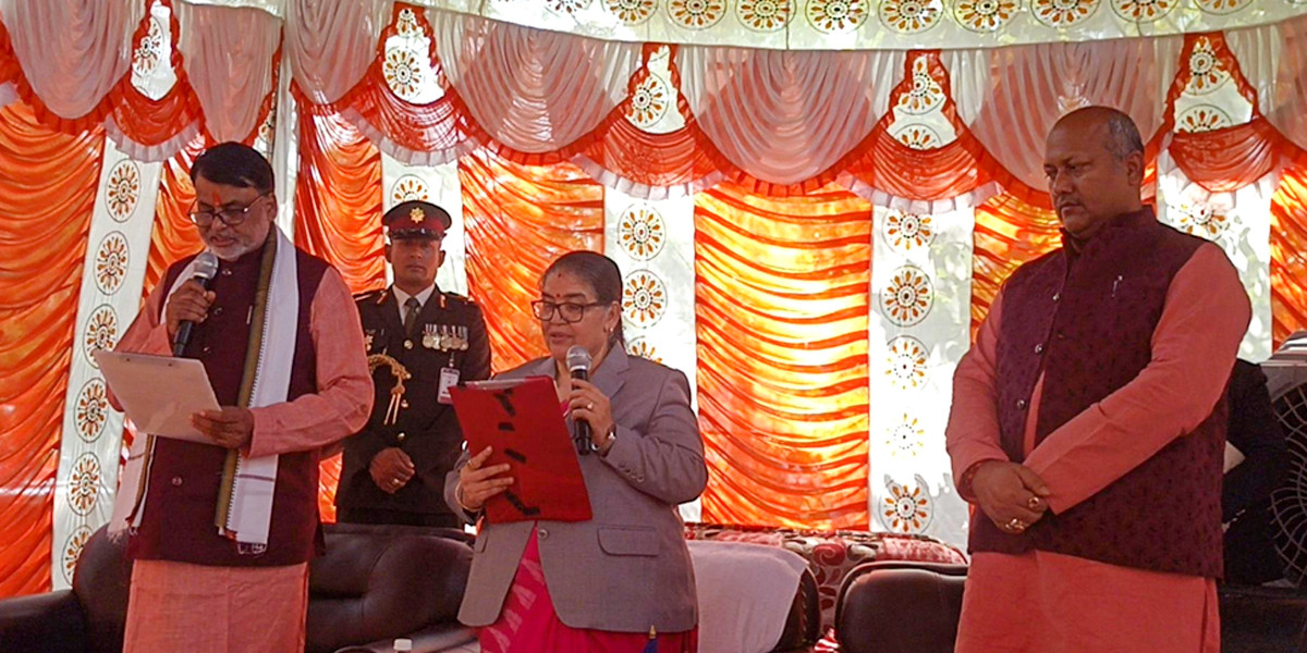 मधेश प्रदेशका मुख्यमन्त्रीमा जितेन्द्रप्रसाद सोनल नियुक्त, भोजपुरी भाषामा शपथ