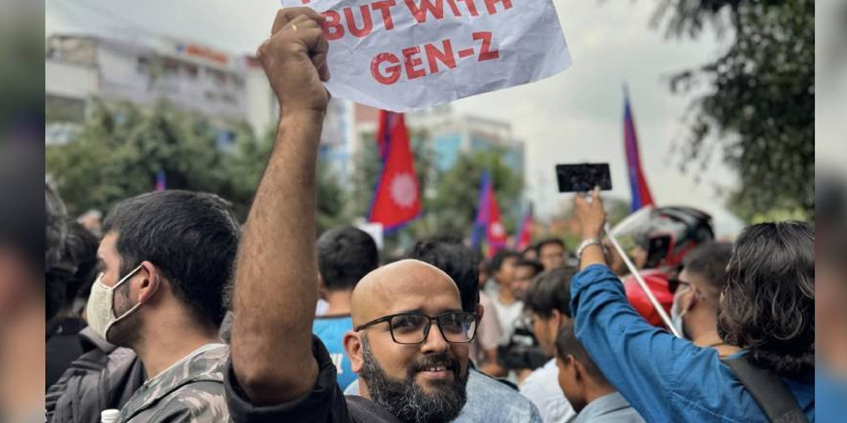 रास्वपाका गणेश कार्कीले जेनजी आन्दोलनमा उत्रिएको स्विकार गर्दै भने कतै ढुंगा हानिनँ, कतै आगो बोकिनँ