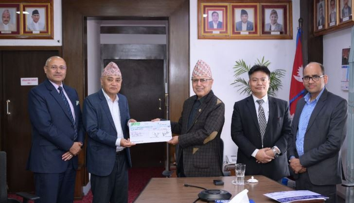 भौतिक पूर्वाधार पुनर्निर्माण कोषको आकार साढे ७ करोड पुग्यो