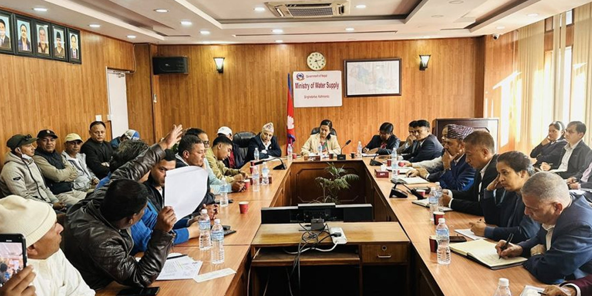 मेलम्चीको मुहान खोल्न छलफल जारी