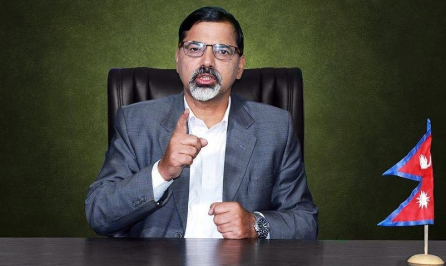 जनार्दन शर्माको संरक्षकत्वमा आयोगमा दल दर्ताको निवेदन,चुनाव चिह्न तीन पात प्रस्ताव