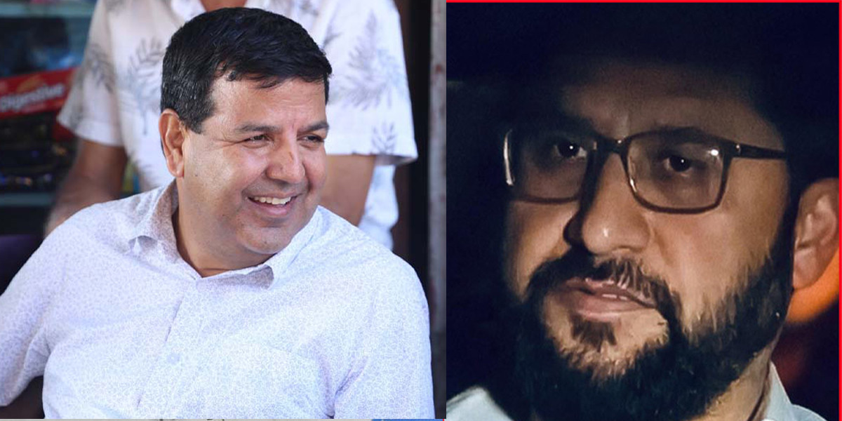 रवि लामिछानेलाई भेट्न नख्खु कारागार पुगे कांग्रेस नेता शर्मा