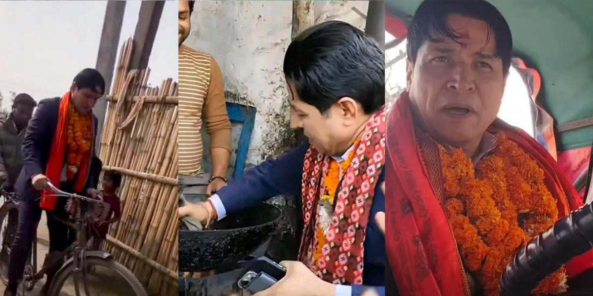 पत्रकारिताबाट राजनीतिमा आएका ऋषि धमलाका चुनावी प्रचार चर्चामा