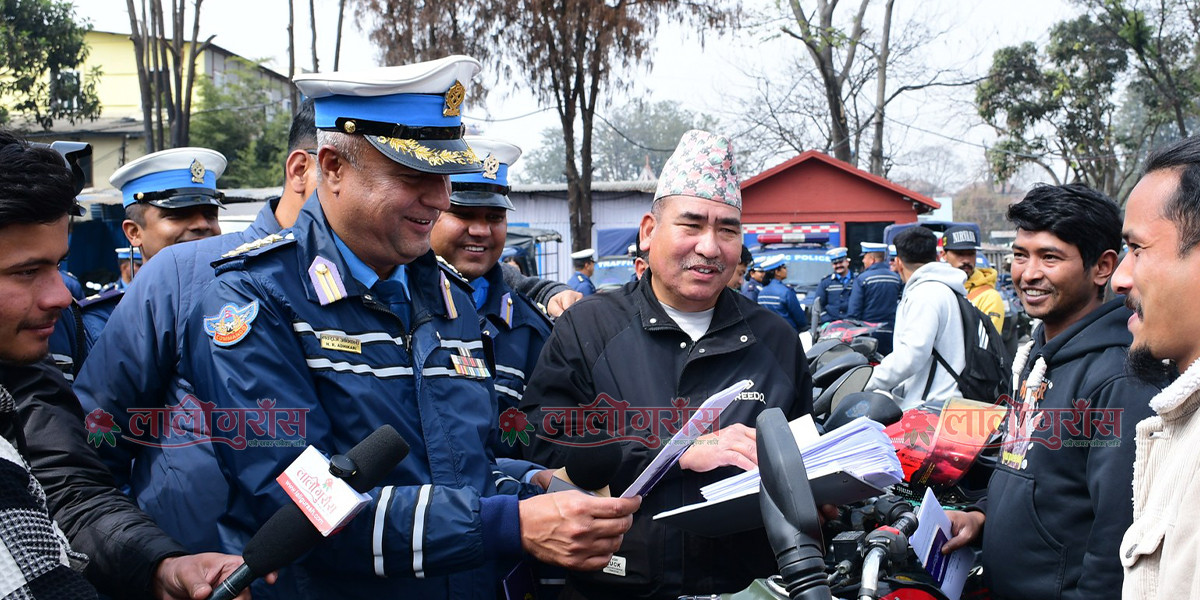 चोरी भएका ५३ ओटा दुई पाङ्ग्रे सवारी साधन सम्बन्धित धनीलाई हस्तान्तरण