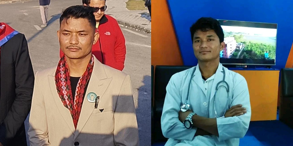 डाक्टर पेसा नै त्यागेर राजनीति रोजेका प्रविन भोट माग्न घरदैलोमा