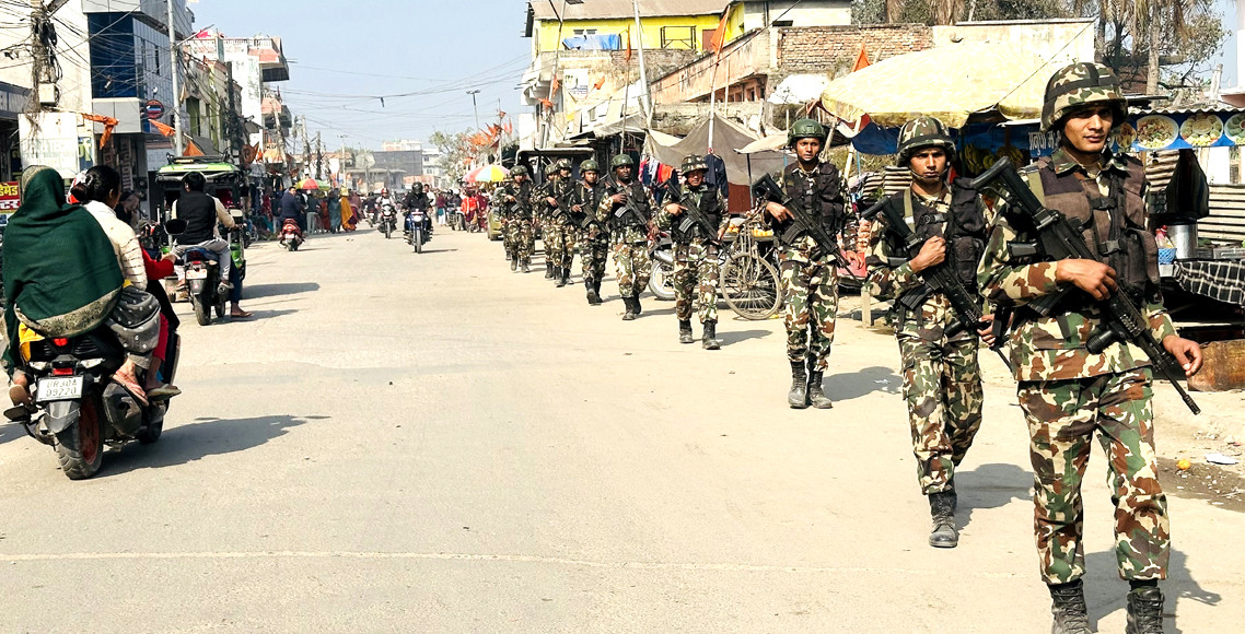 रौतहटको गौरमा अनिश्चितकालीन कर्फ्यु