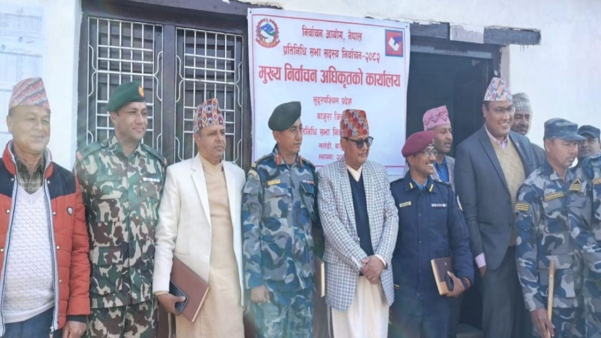 निर्वाचनको लागि बाजुरामा ७ सय कर्मचारी खटाइँदै