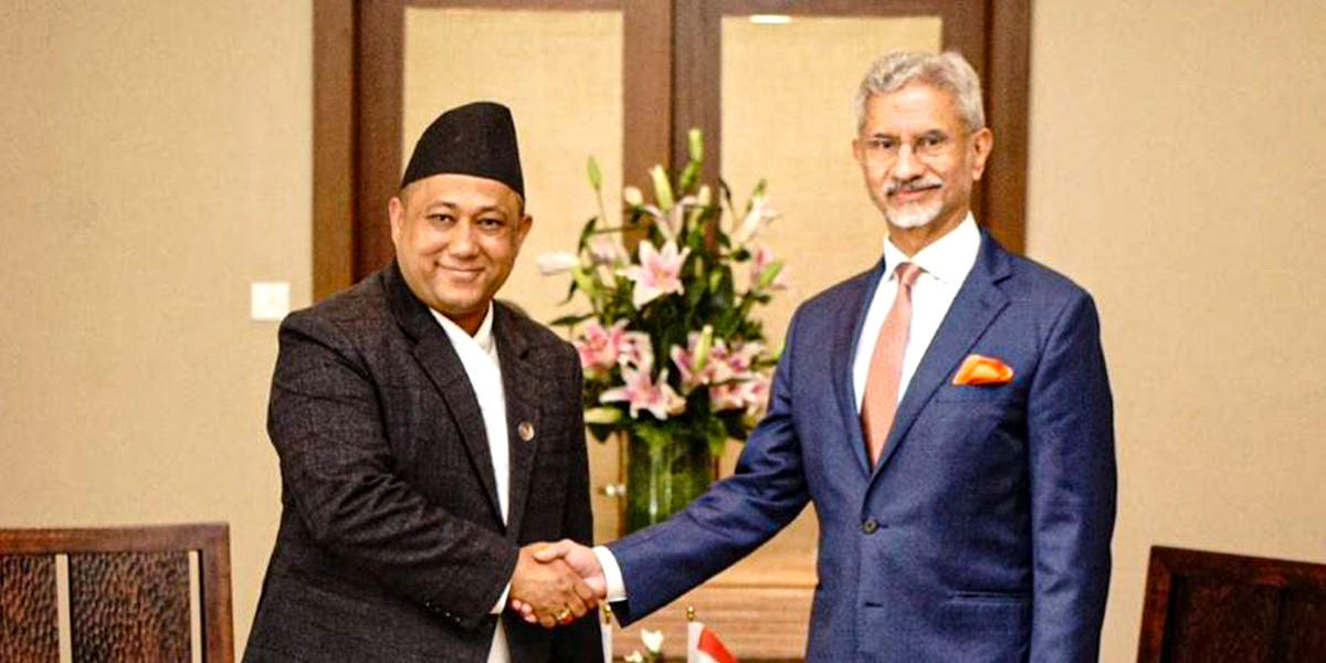 मौरिससमा नेपाल–भारत कूटनीतिक भेट, खनाल–जयशंकरबीच वार्ता