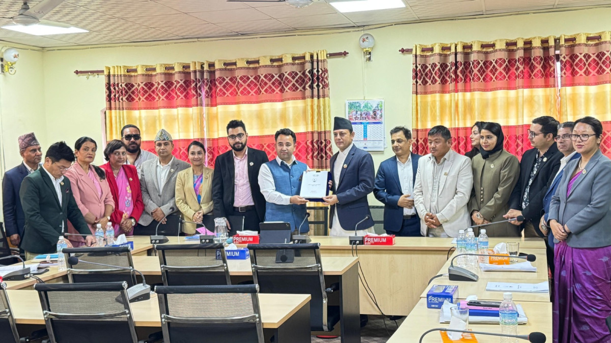 प्रतिनिधि सभा नियमावली मस्यौदा सभामुख डीपी अर्याललाई हस्तान्तरण, थप छलफल हुने