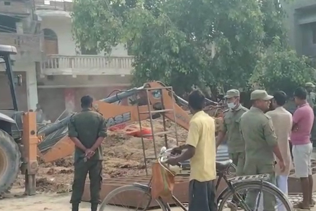 गौरमा डोजर अभियान: अवैध संरचना हटाउँदै नगर सुन्दर बनाउने प्रयास