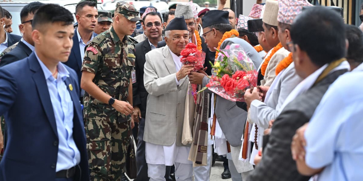 स्थानीय सरकारलाई जनअपेक्षा अनुसार काम गर्न राष्ट्रपतिको आग्रह