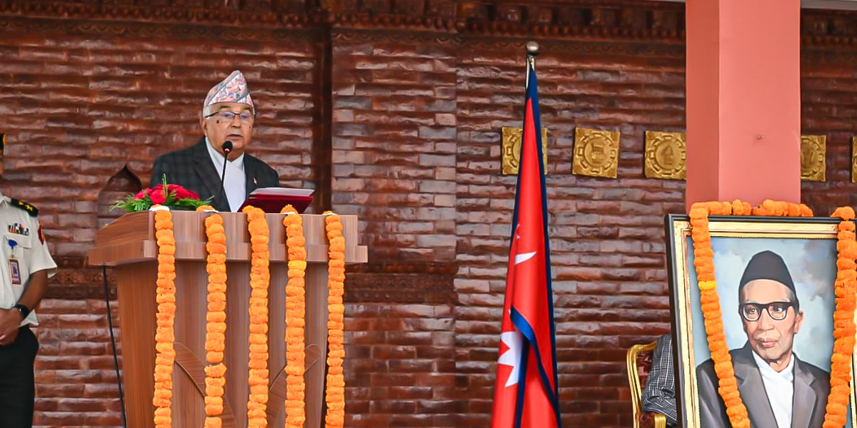 साहित्य समाज रूपान्तरणको माध्यम हो : राष्ट्रपति पौडेल