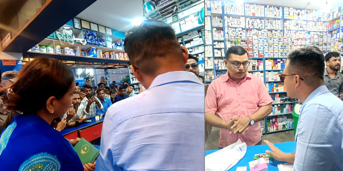 कोशी अस्पतालको अतिक्रमित संरचना हटाउन गृहमन्त्री र स्वास्थ्यमन्त्रीको संयुक्त निरीक्षण