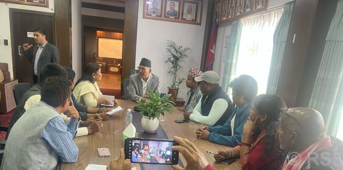 सरकारद्वारा निषेधित सबै प्रकारका बँधुवा श्रममा आधारित समस्या सम्बोधनका लागि प्रतिबद्ध छौँः उपप्रधानमन्त्री पौडेल