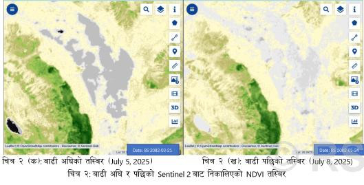 ल्हेन्दे खोलामा हिमताल विस्फोटबाट बाढी, सुप्राग्लेशियल ताल फुटेको प्रारम्भिक निष्कर्ष