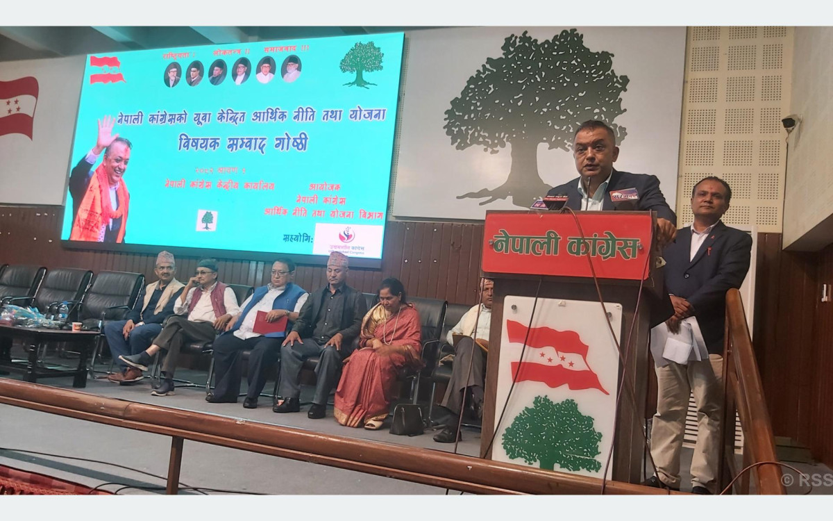 देशभित्रका समस्या समाधान गर्न कांग्रेसले ध्यान दिनुपर्छः महामन्त्री थापा