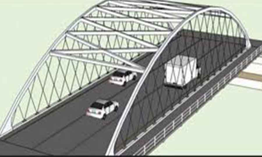 Bridge over Kulung rivulet constructed at Rs 77 million