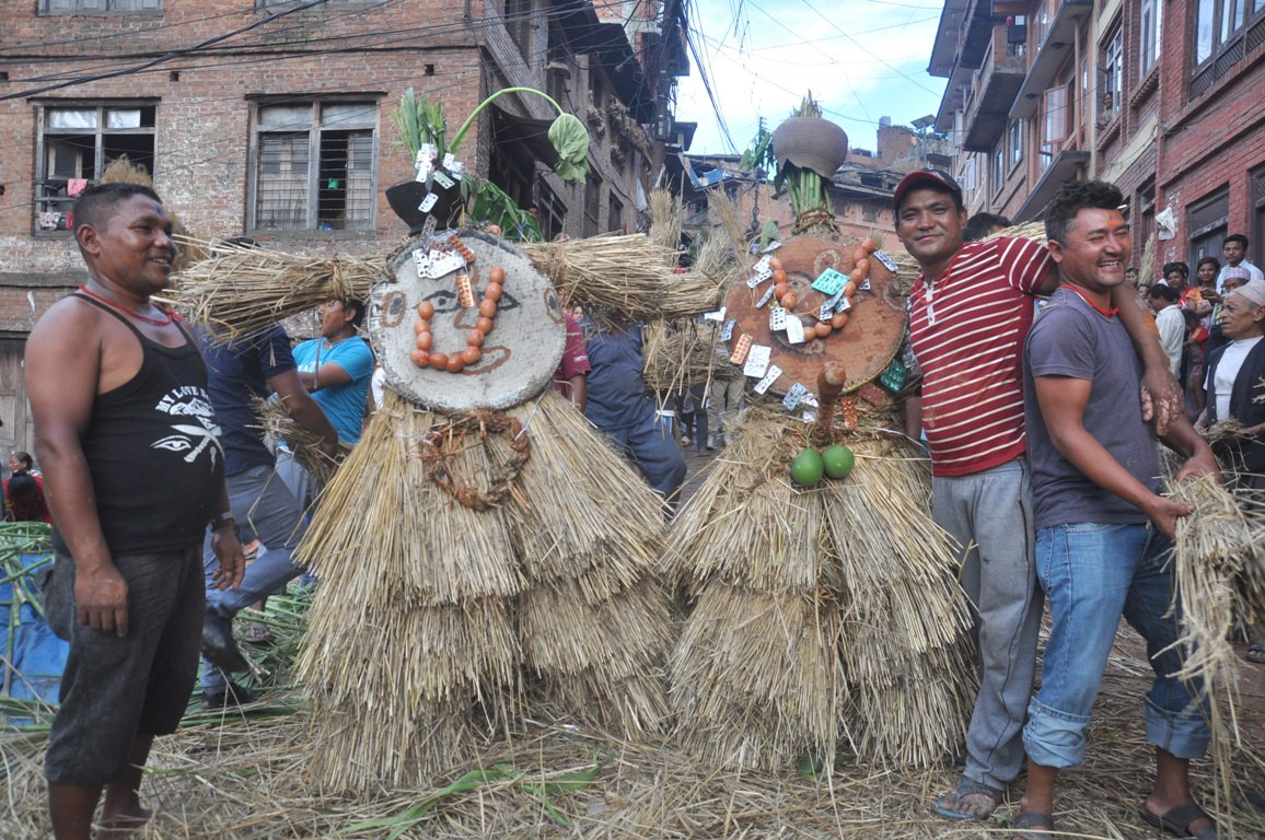 गाथामग चहे्र पर्व मनाउँदै नेवार समुदाय