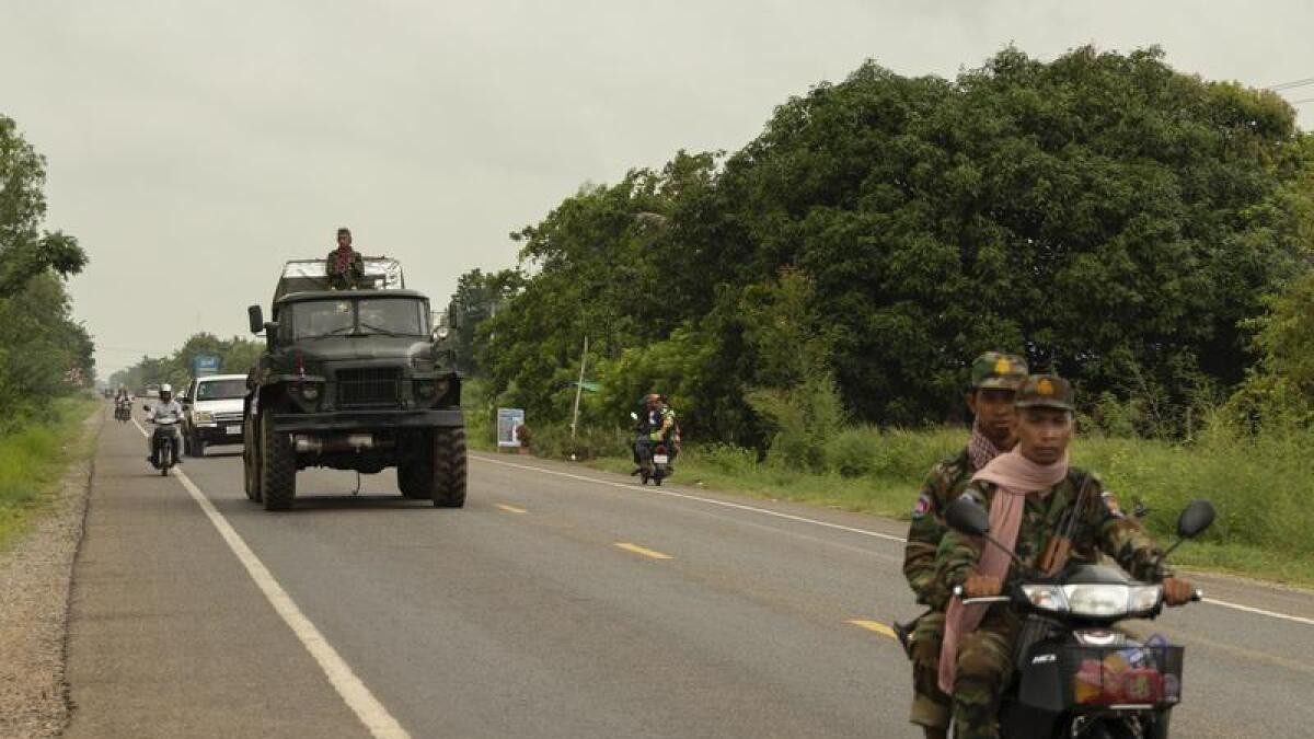कम्बोडियाले युद्धविराम भङ्ग गरेको थाई सेनाको आरोप