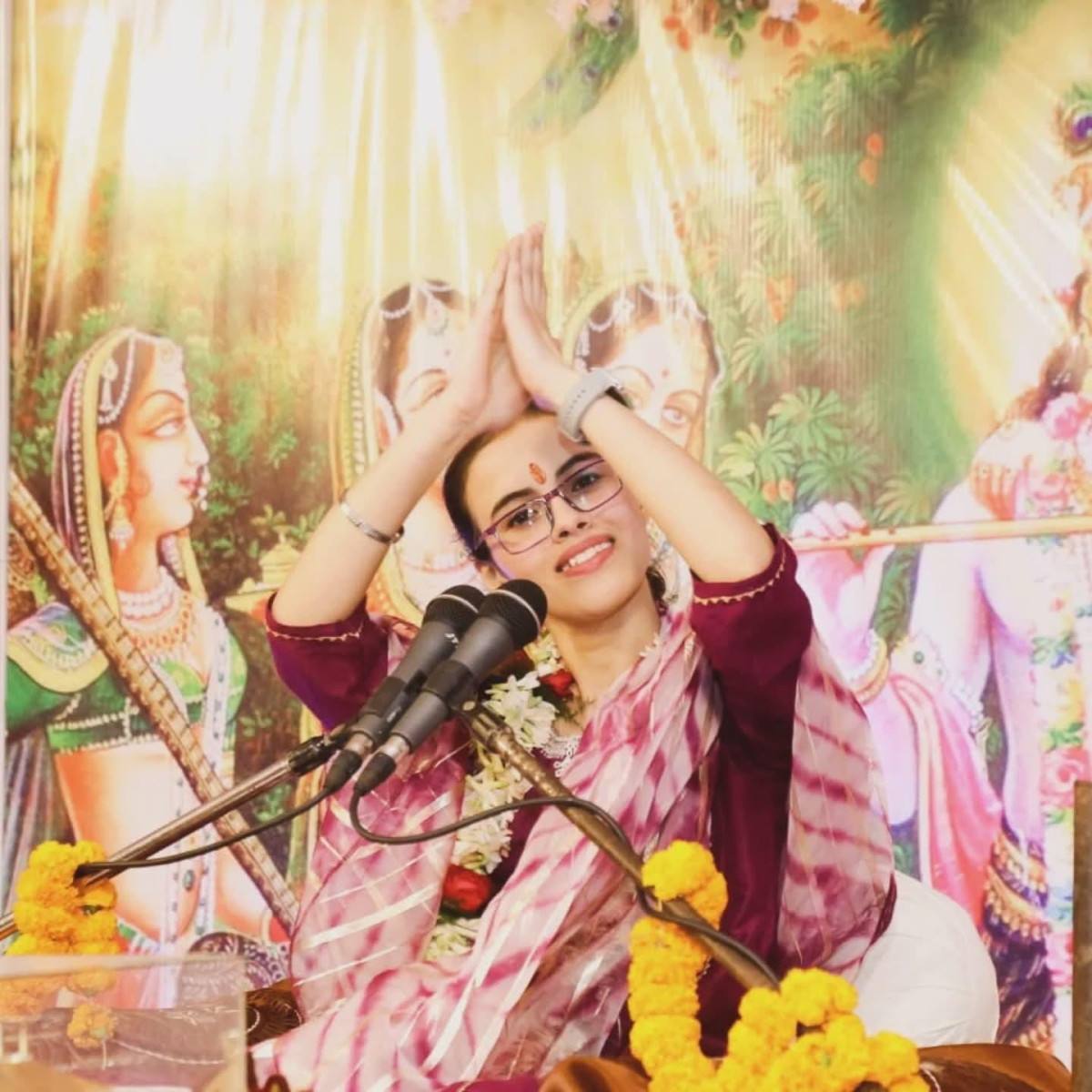 कथा वाचिका मानसी शर्माद्वारा साउन २८देखि ३०गतेसम्म दोस्रो नानी बाई मायरा कथा वाचन काठमाडौँमा