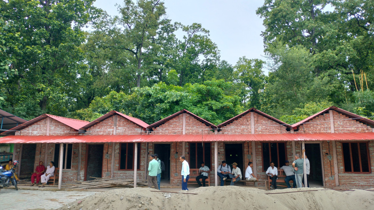 पर्यटन प्रवर्द्धनका लागि सामुदायिक वनमा पाहुना घर निर्माण गरिँदै