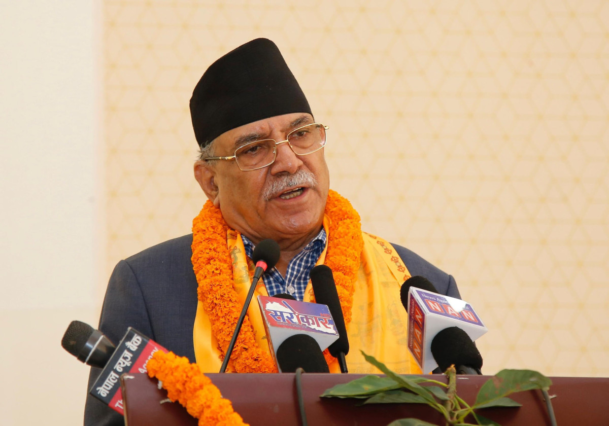 नेपाललाई कृषिमा आत्मनिर्भर बनाउन आफ्नो माटो र वातावरण सुहाउँदो कृषि प्रणाली रोज्नुपर्छः प्रचण्ड