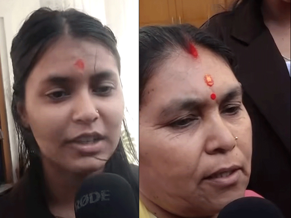 विपिनको रिहाइका लागि आमा र बहिनी अमेरिका प्रस्थान