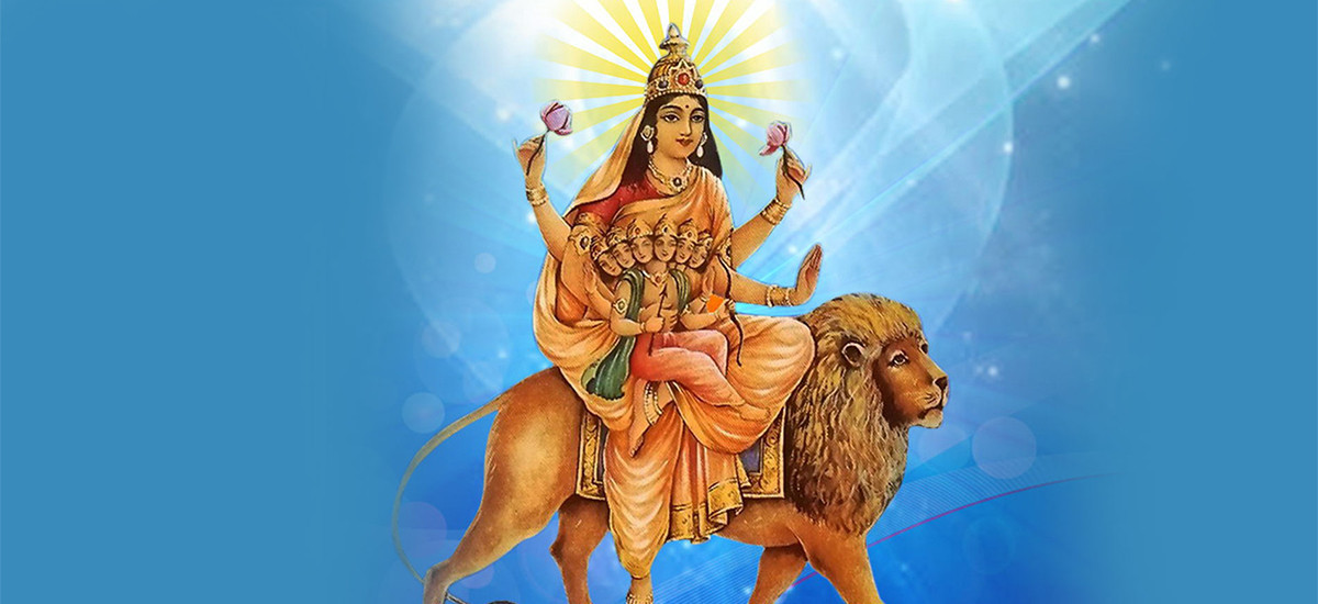 नवरात्रको पाँचौं दिन स्कन्दमाताको पूजा, शक्तिपीठमा भक्तजनको भीड