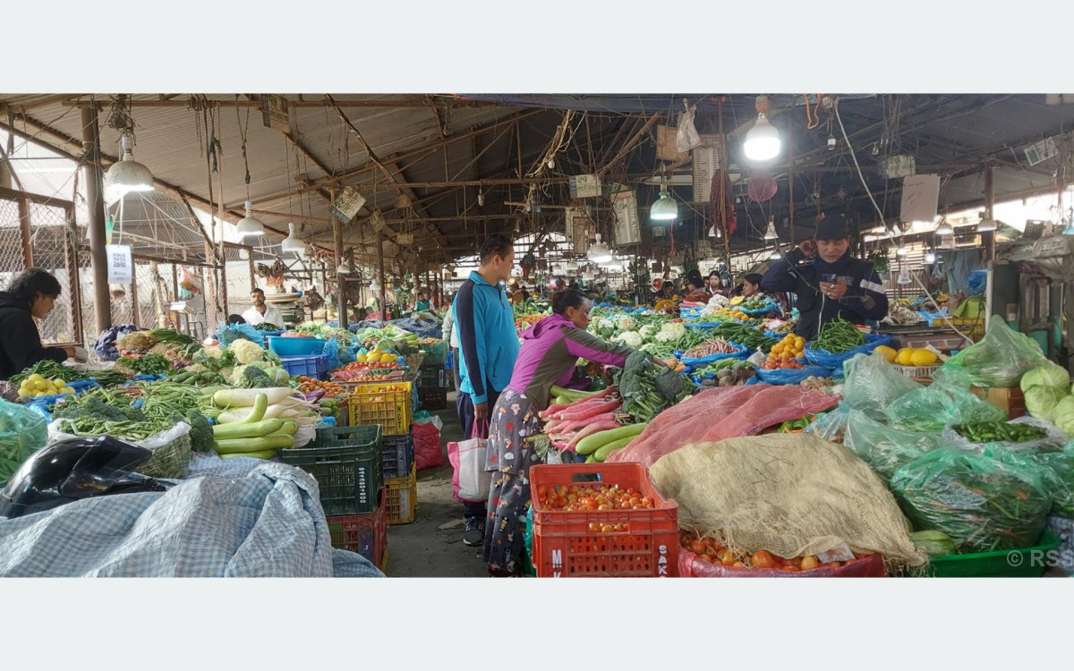 यस्तो छ आजका लागि सागसब्जी र फलफूलको थोक मूल्य
