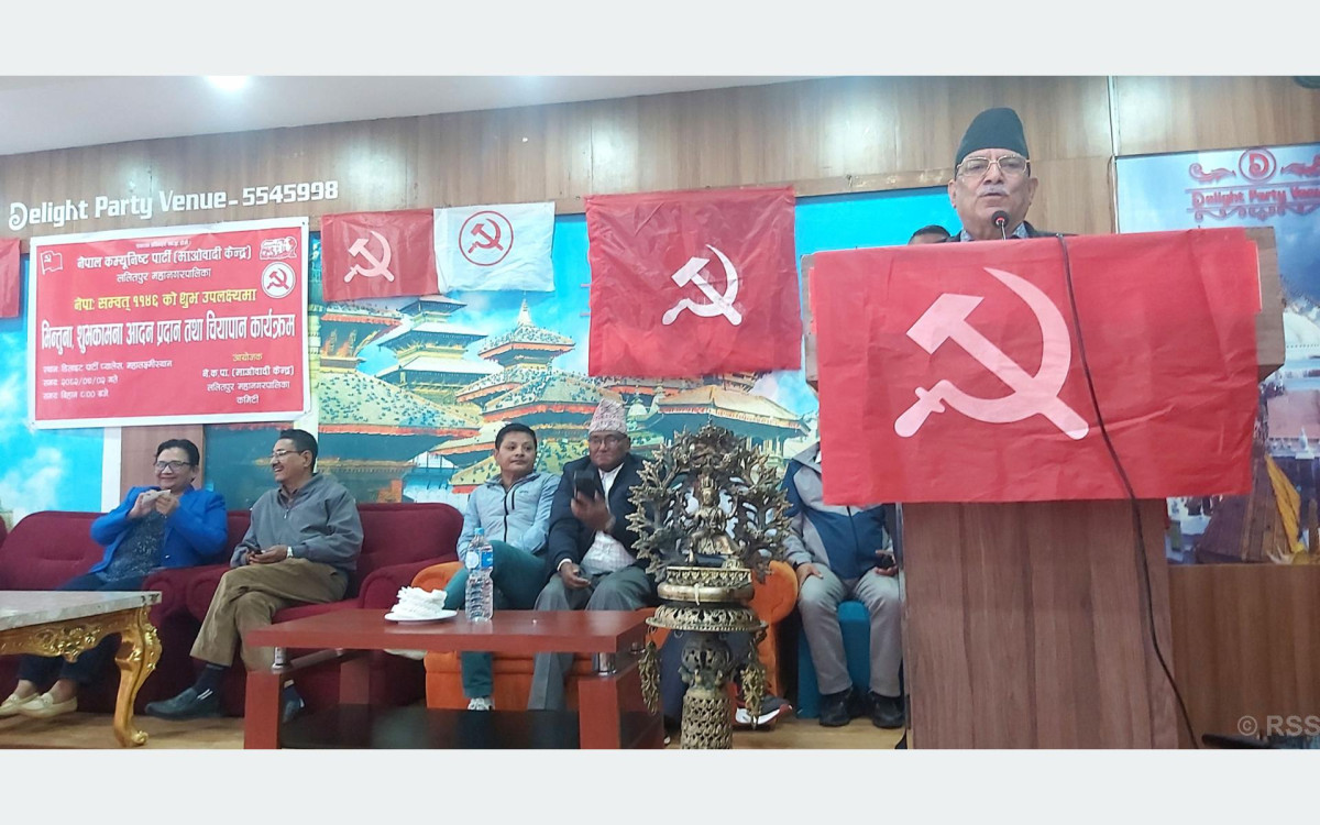 असाधारण र जटिल परिस्थितिमा पार्टीको भूमिका बढेको छः दाहाल