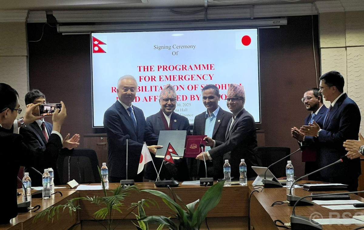 बिपी राजमार्ग पुनःनिर्माण र मर्मतका लागि जापान सरकारबाट दुई अर्ब ६० करोड सहयोग