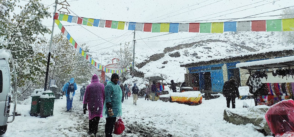 सगरमाथा क्षेत्रमा तीन दिनदेखि उडान ठप्प, लुक्ला र नाम्चेमा होटलमा पर्यटक खचाखच