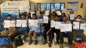 पाकिस्तान र इराकको जेलबाट ५६० जना अफगान कैदी जेल मुक्त भई स्वदेश फिर्ता