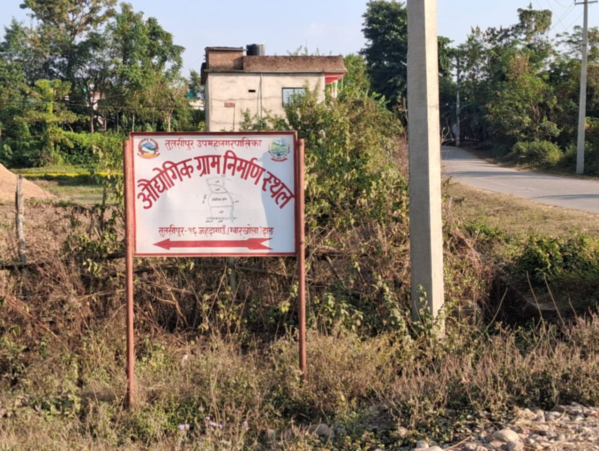 तुलसीपुरको औद्योगिक ग्राममा उद्योग स्थापना गरे पाँच वर्षसम्म छुटको घोषणा