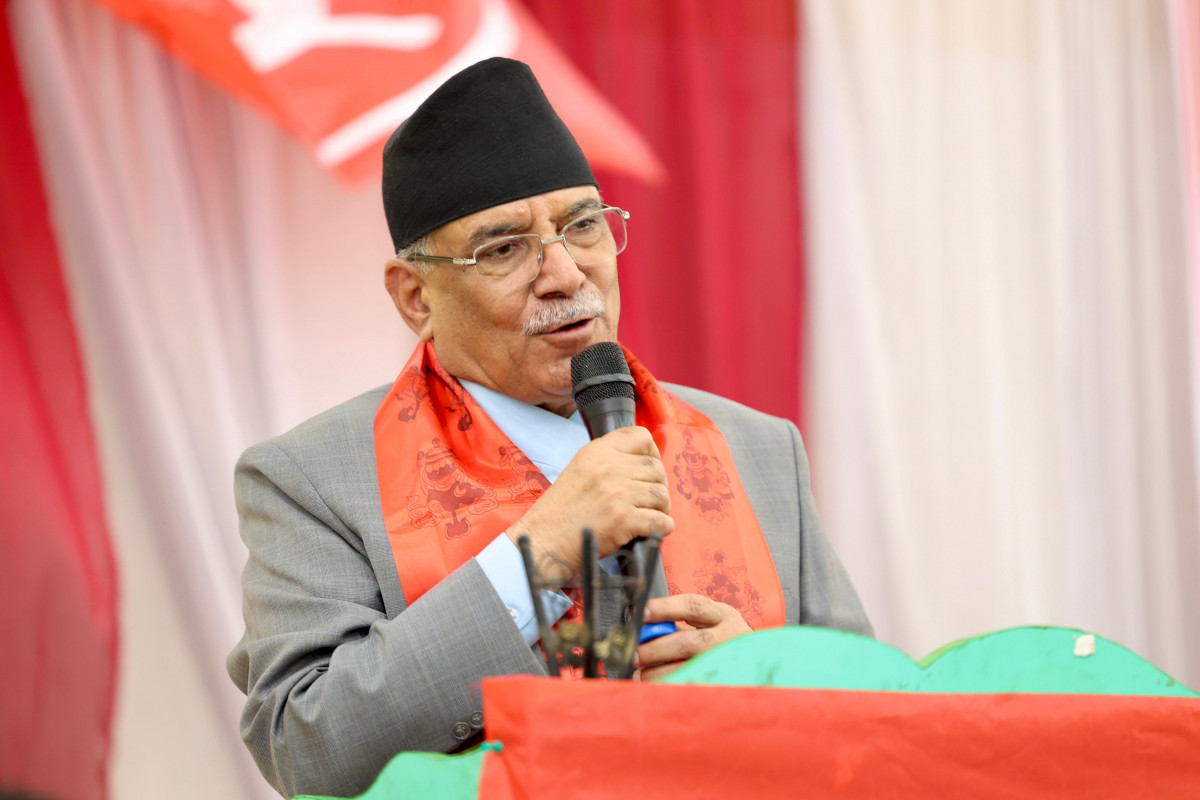 देशको अर्थतन्त्र गत वर्षजस्तो सङ्कटमा छैनः प्रधानमन्त्री प्रचण्ड