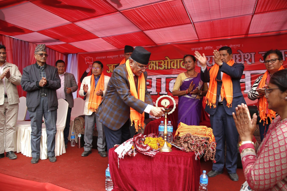अब अरुलाई ठूलो बनाउन लाग्दैनौ‌, जनताको बलमा एक्लै बहुमत ल्याउँछौंः प्रचण्ड